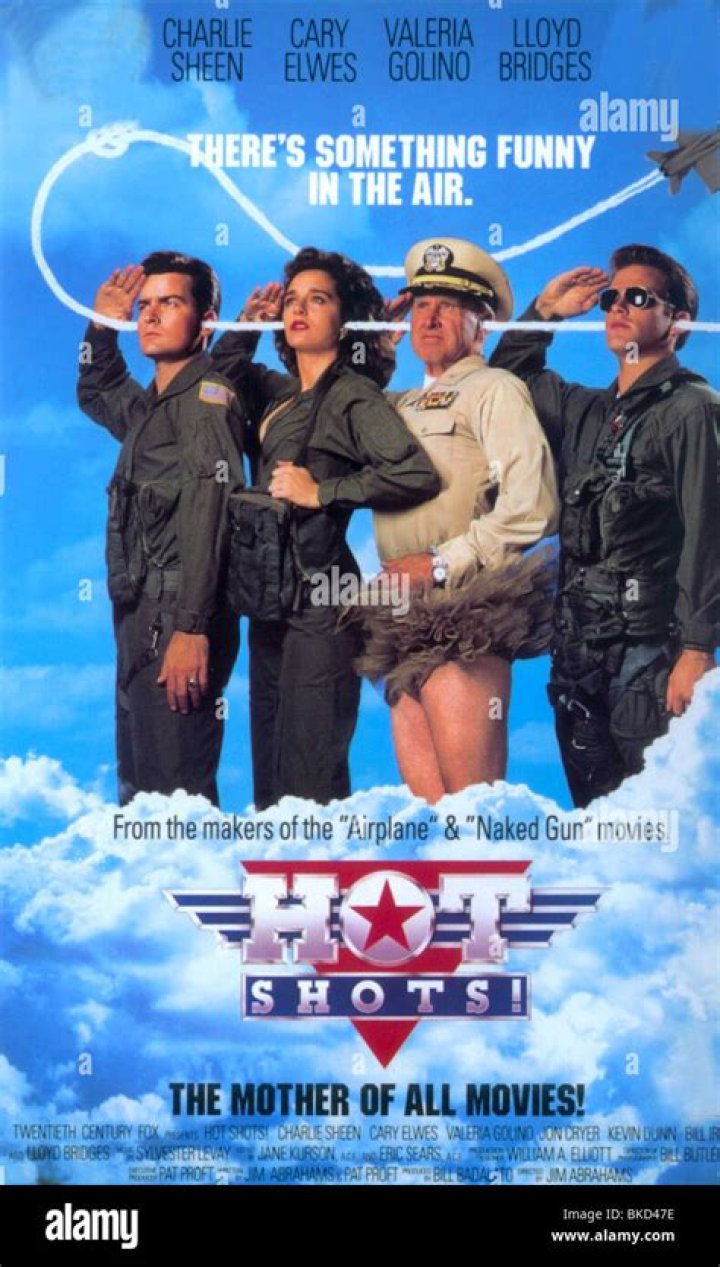 The Hot Shots poster.