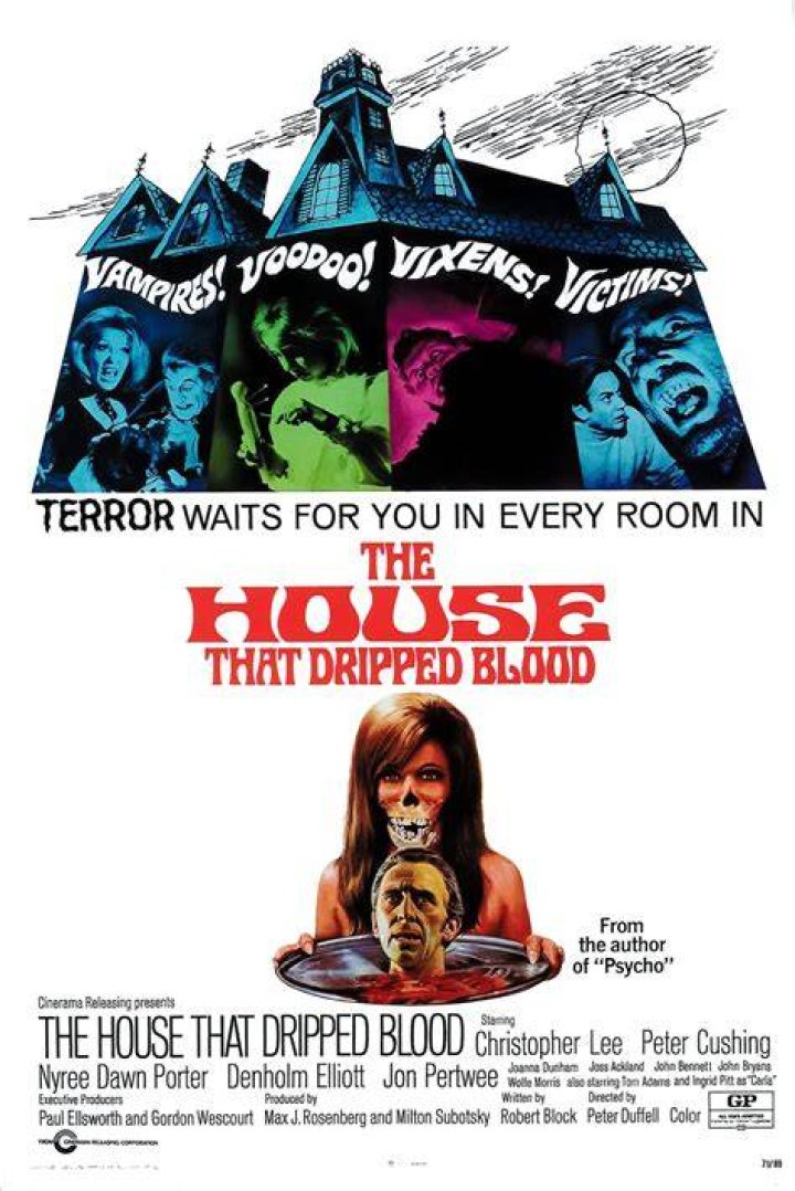 The House That Dripped Blood, Cushing and Lee