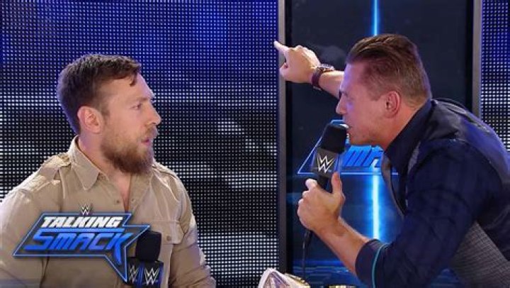 the miz and daniel bryan at talking smack