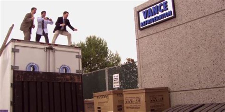 The Office Parkour scene