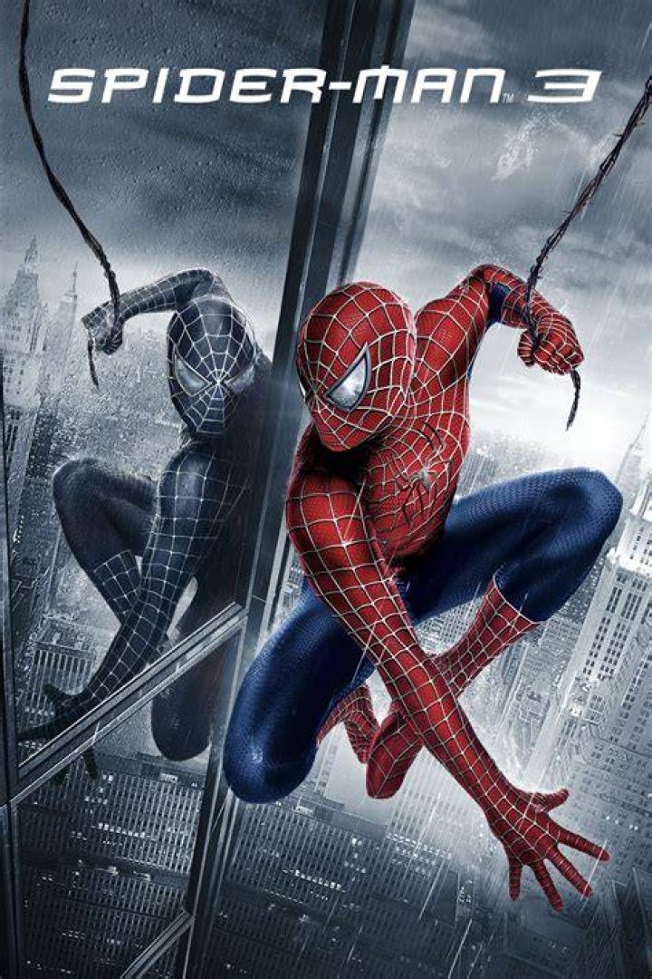 The posters for Spider-Man 3 and The Amazing Spider-Man 2