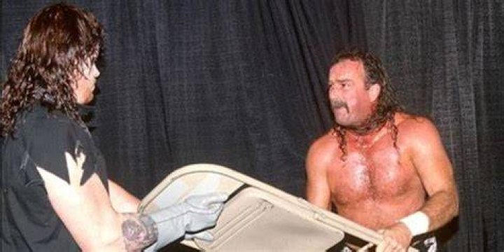 The Undertaker Stops Jake "the Snake"