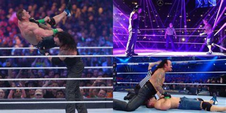 The Undertaker Vs John Cena