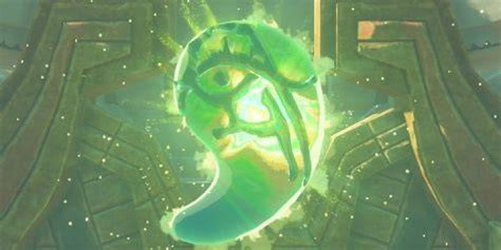 The Zonai Secret Stone of the Wind Sage, as seen in&nbsp;the Legend of Zelda: Tears of the Kingdom​​​​​​​.