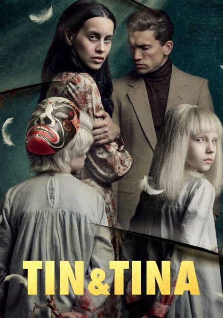 Tin and Tina smile in the church in the film