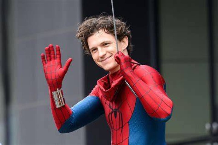 Tom Holland's Spider-Man in his first appearance in Captain America: Civil War