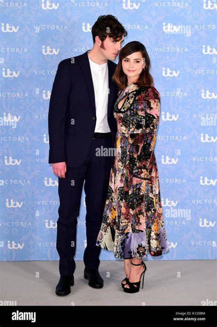 Tom Hughes and Jenna Coleman attending the world premiere screening of