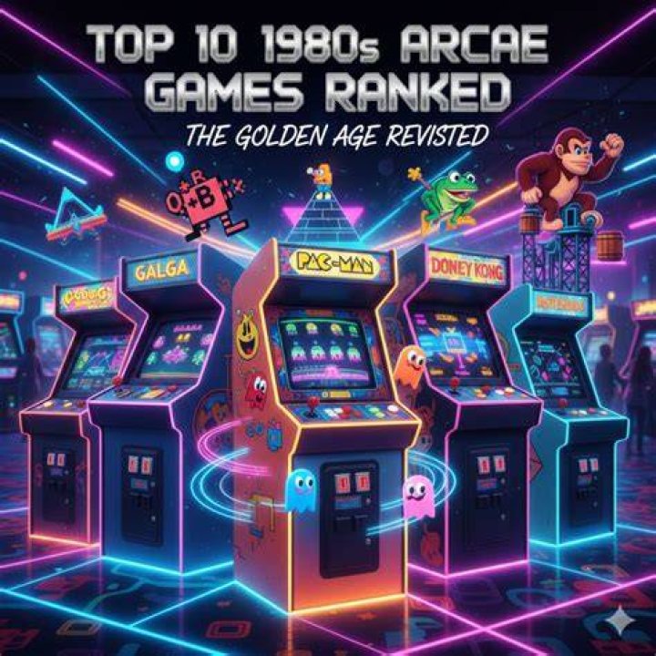 Top 10 Arcade Games Of The 1980s
