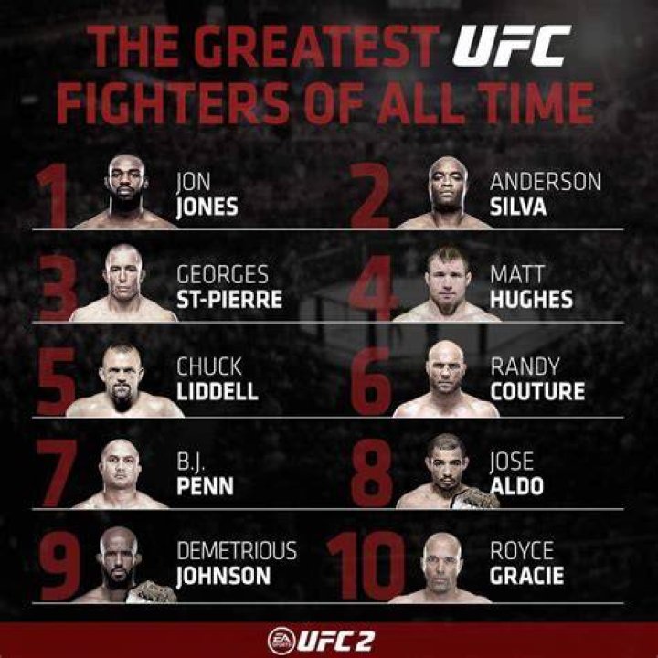 Top 20 Greatest Fighters of All Time