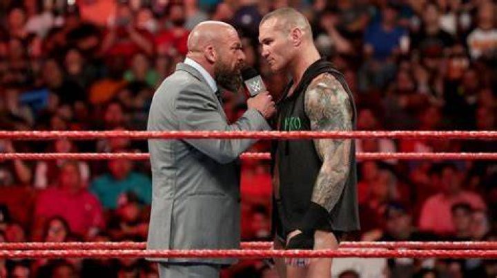 Triple H Attacks Randy Orton
