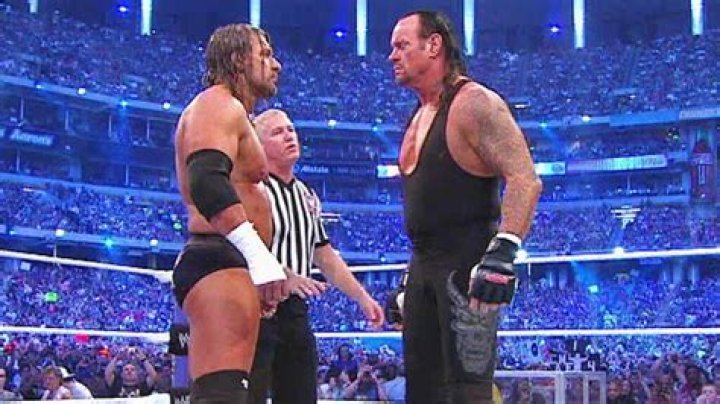 Triple H v The Undertaker WrestleMania 17 Cropped
