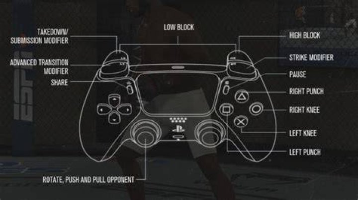 UFC 5 Controls Clinch