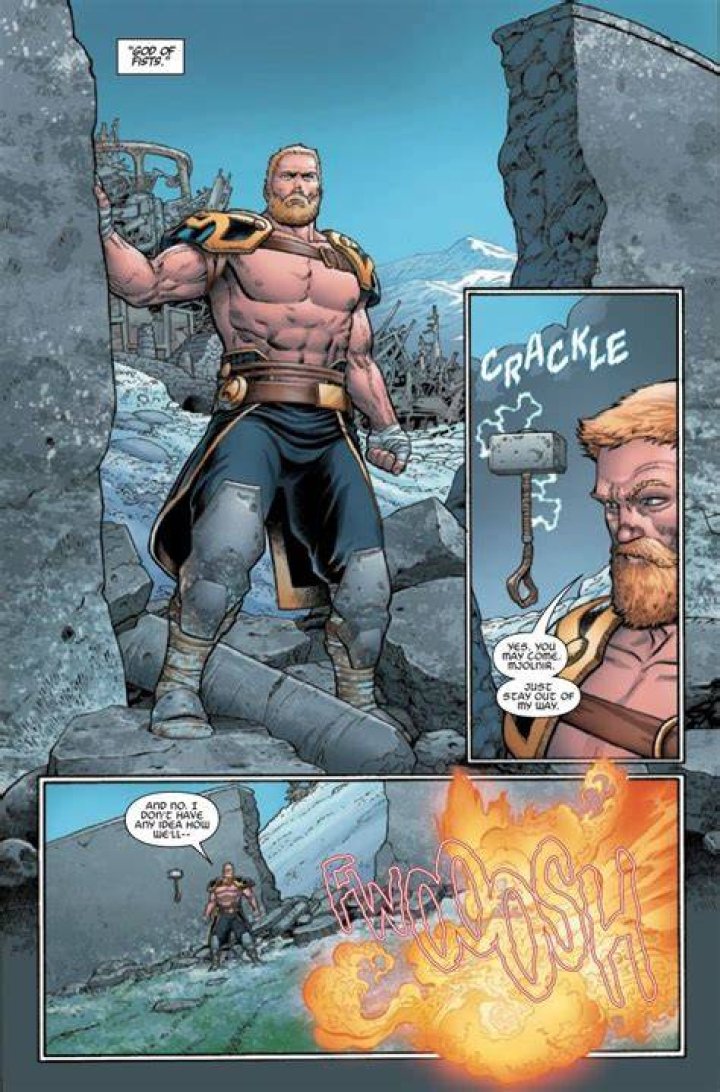 Unworthy Thor Iron Fist