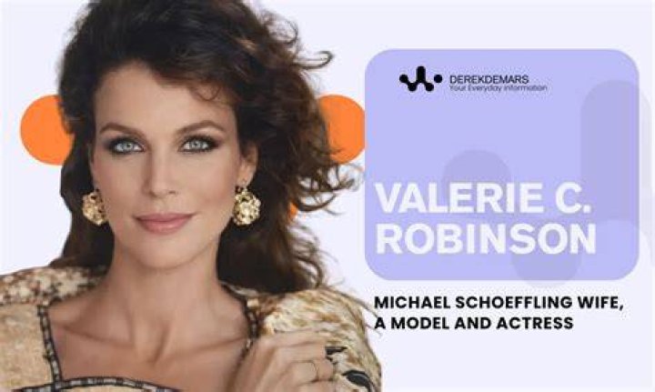 Valerie C. Robinson and her husband, Michael Schoeffling.