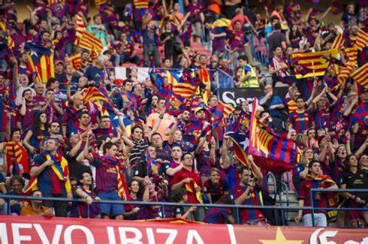 Video: Barcelona fans chant Lionel Messi&rsquo;s name during Real Madrid El Clasico clash