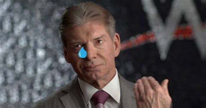 Vince McMahon crying
