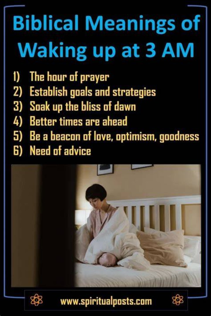 Waking up at 1 am, 2 am, 3 am, 4 am, and 5 am ? Its No Accidental But Has a Specific Reason