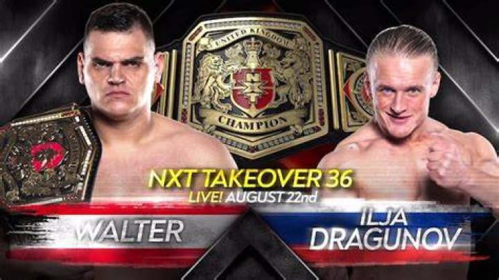 Walter vs Ilja Dragunov NXT UK