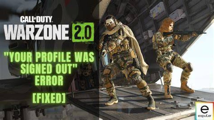 warzone 2 profile sign out error fix