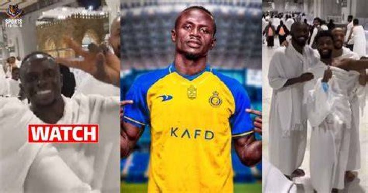 Watch how Al-Nassr showered Sadio Mane with love on his arrival at Saudi club