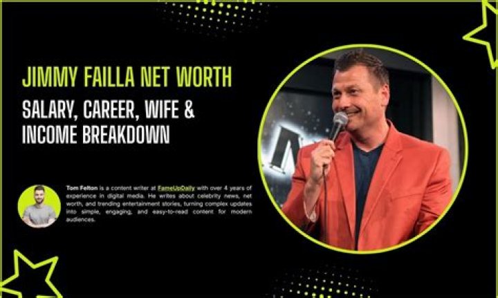 What Is Jimmy Failla Salary In 2024? House And Car Collection