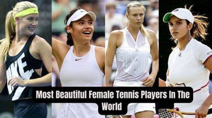 Who is the prettiest tennis player in the world at the moment?