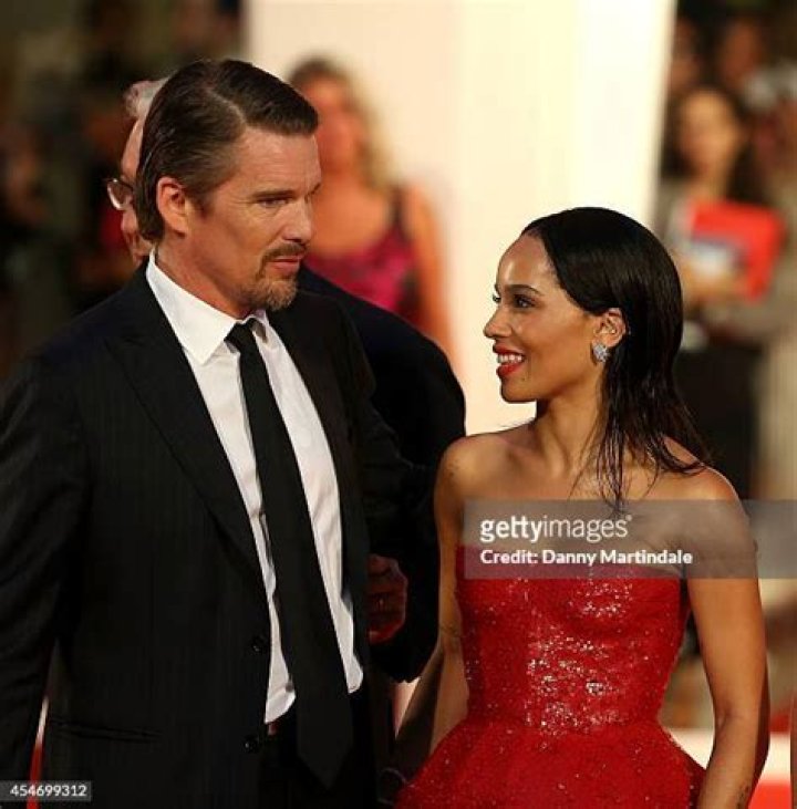 Zoe Kravitz and Ethan Hawke in Good Kill.