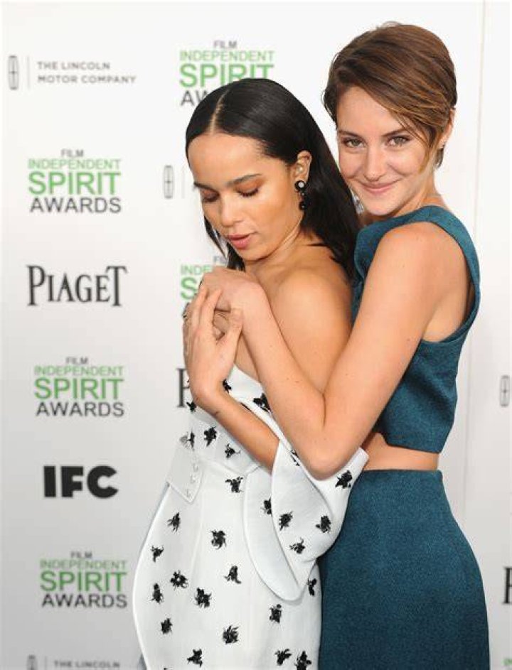 Zoe kravitz and shailene Woolley in Insurgent